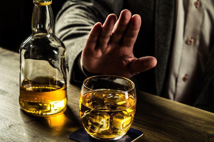 Wonsch Alkohol ze verloossen